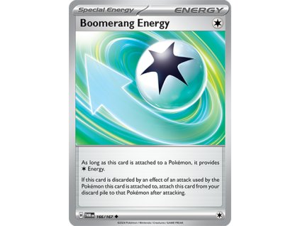 166/167 Boomerang Energy (Twilight Masquerade) (varianta reverse holo)
