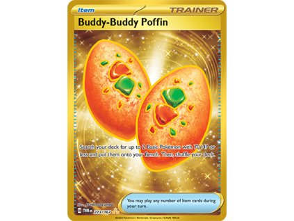223/167 Buddy-Buddy Poffin (Twilight Masquerade) (varianta holo)