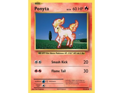 019/108 Ponyta (Evolutions XY) (varianta reverse holo)