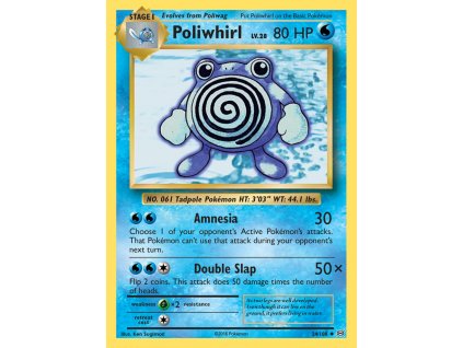 024/108 Poliwhirl (Evolutions XY) (varianta reverse holo)