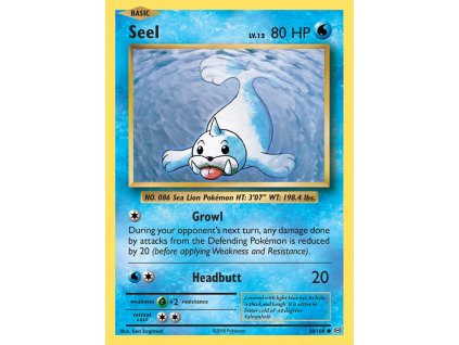 028/108 Seel (Evolutions XY) (varianta reverse holo)