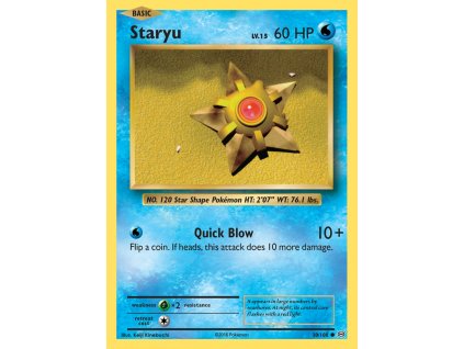 030/108 Staryu (Evolutions XY) (varianta reverse holo)
