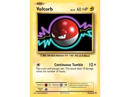 039/108 Voltorb (Evolutions XY) (varianta reverse holo)