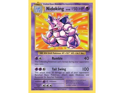 045/108 Nidoking (Evolutions XY) (varianta reverse holo)