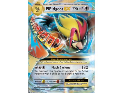 065/108 M Pidgeot-EX (Evolutions XY) (varianta Rare Holo EX)