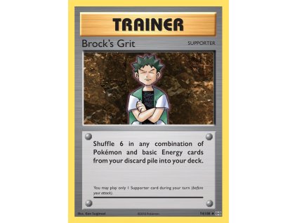 074/108 Brock's Grit (Evolutions XY) (varianta reverse holo)