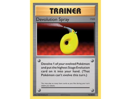 076/108 Devolution Spray (Evolutions XY) (varianta reverse holo)