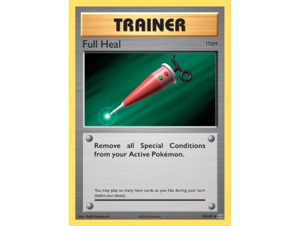 078/108 Full Heal (Evolutions XY) (varianta reverse holo)
