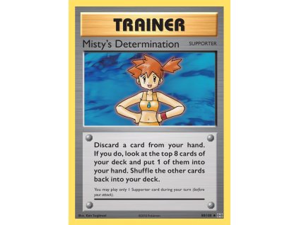 080/108 Misty's Determination (Evolutions XY) (varianta reverse holo)