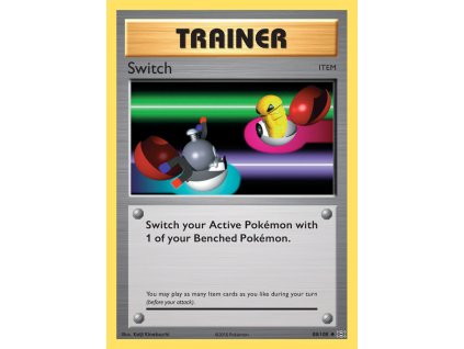 088/108 Switch (Evolutions XY) (varianta reverse holo)