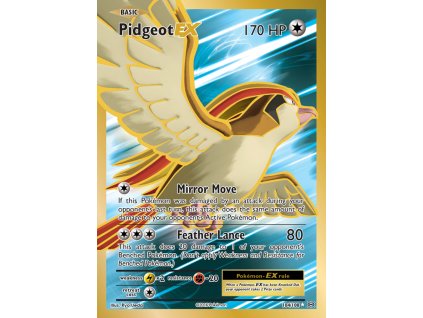 104/108 Pidgeot-EX (Evolutions XY) (varianta Rare Ultra)