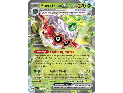 005/193 Forretress ex (Paldea Evolved) (varianta holo)
