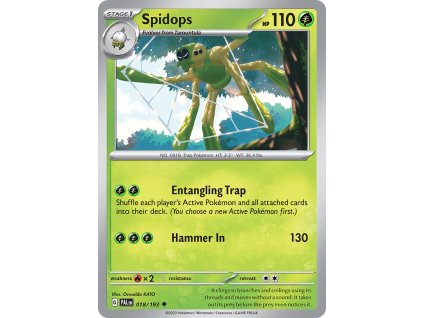 018/193 Spidops (Paldea Evolved) (varianta reverse holo)
