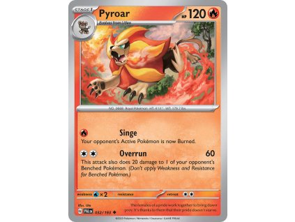 032/193 Pyroar (Paldea Evolved) (varianta reverse holo)