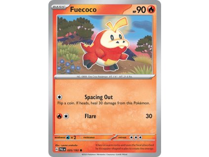 035/193 Fuecoco (Paldea Evolved) (varianta reverse holo)