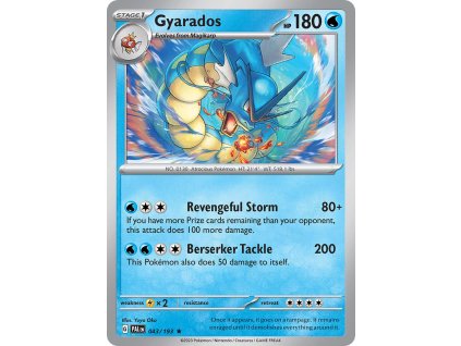 043/193 Gyarados (Paldea Evolved) (varianta reverse holo)