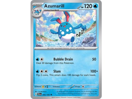 045/193 Azumarill (Paldea Evolved) (varianta reverse holo)