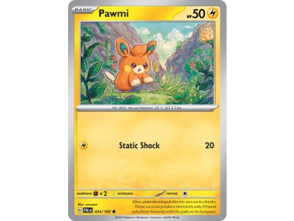 074/193 Pawmi (Paldea Evolved) (varianta reverse holo)