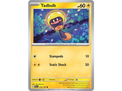 078/193 Tadbulb (Paldea Evolved) (varianta reverse holo)
