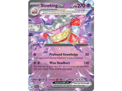 086/193 Slowking ex (Paldea Evolved) (varianta Non-holo)