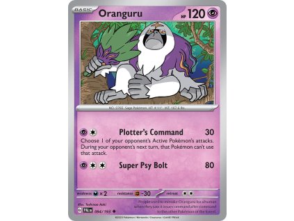 094/193 Oranguru (Paldea Evolved) (varianta reverse holo)