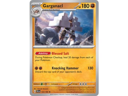 123/193 Garganacl (Paldea Evolved) (varianta reverse holo)