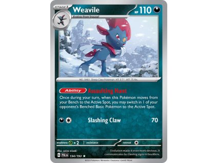 134/193 Weavile (Paldea Evolved) (varianta reverse holo)