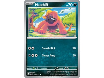 142/193 Maschiff (Paldea Evolved) (varianta reverse holo)