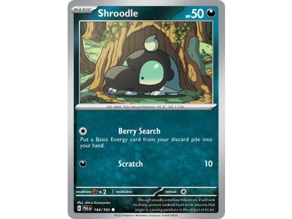 144/193 Shroodle (Paldea Evolved) (varianta reverse holo)