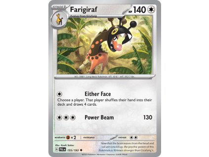 155/193 Farigiraf (Paldea Evolved) (varianta reverse holo)