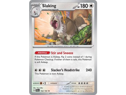 162/193 Slaking (Paldea Evolved) (varianta reverse holo)