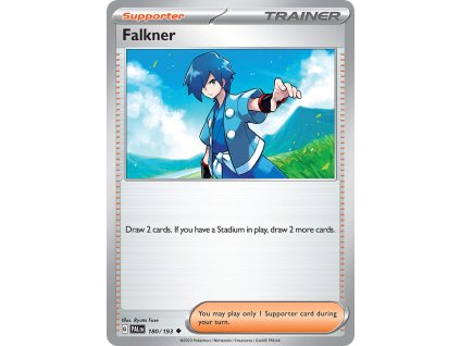 180/193 Falkner (Paldea Evolved) (varianta reverse holo)