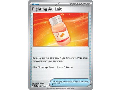 181/193 Fighting Au Lait (Paldea Evolved) (varianta reverse holo)