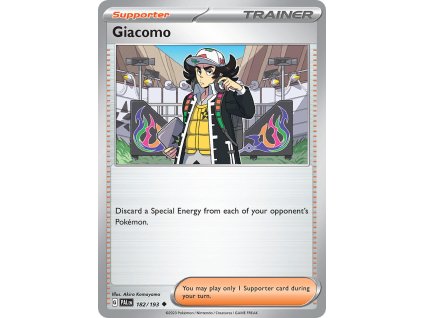 182/193 Giacomo (Paldea Evolved) (varianta reverse holo)