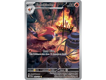 199/193 Fletchinder (Paldea Evolved) (varianta Non-holo)