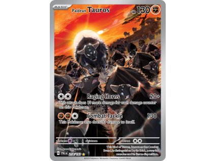 218/193 Paldean Tauros (Paldea Evolved) (varianta Non-holo)