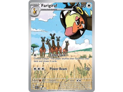 228/193 Farigiraf (Paldea Evolved) (varianta holo)