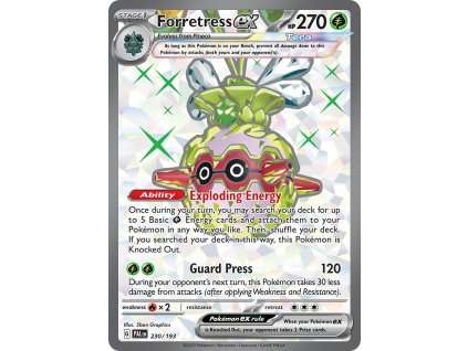 230/193 Forretress ex (Paldea Evolved) (varianta Non-holo)
