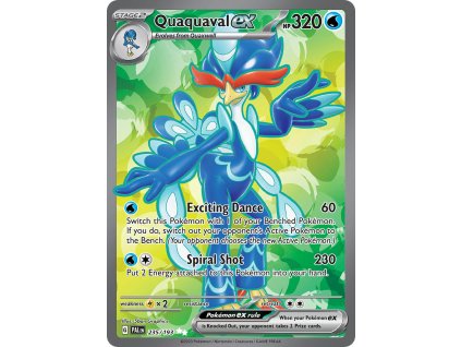 235/193 Quaquaval ex (Paldea Evolved) (varianta Non-holo)
