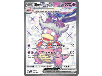 238/193 Slowking ex (Paldea Evolved) (varianta Non-holo)