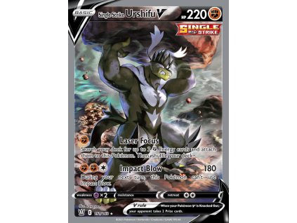 151/163 Single Strike Urshifu V (Battle Styles) (varianta holo)