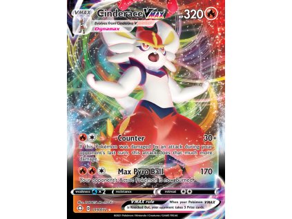 019/072 Cinderace VMAX (Shining Fates) (varianta holo)