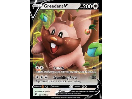 053/072 Greeddent V (Shining Fates) (varianta holo)
