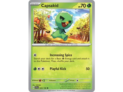 028/198 Capsakid (Scarlet & Violet) (varianta reverse holo)