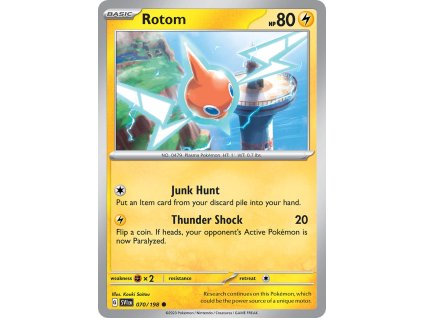 070/198 Rotom (Scarlet & Violet) (varianta reverse holo)
