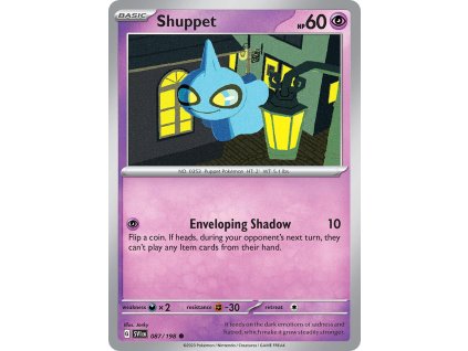 087/198 Shuppet (Scarlet & Violet) (varianta reverse holo)