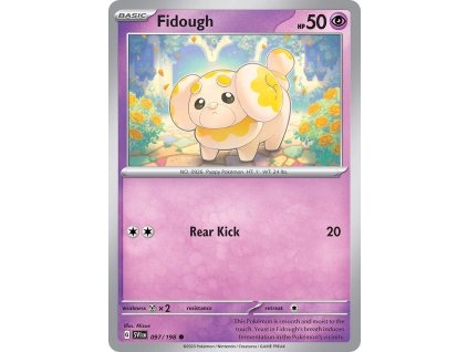 097/198 Fidough (Scarlet & Violet) (varianta reverse holo)