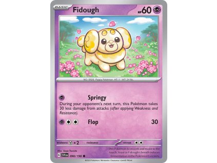 098/198 Fidough (Scarlet & Violet) (varianta reverse holo)
