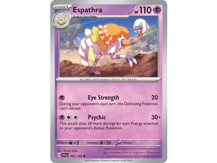 103/198 Espathra (Scarlet & Violet) (varianta reverse holo)