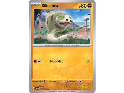 119/198 Silicobra (Scarlet & Violet) (varianta reverse holo)